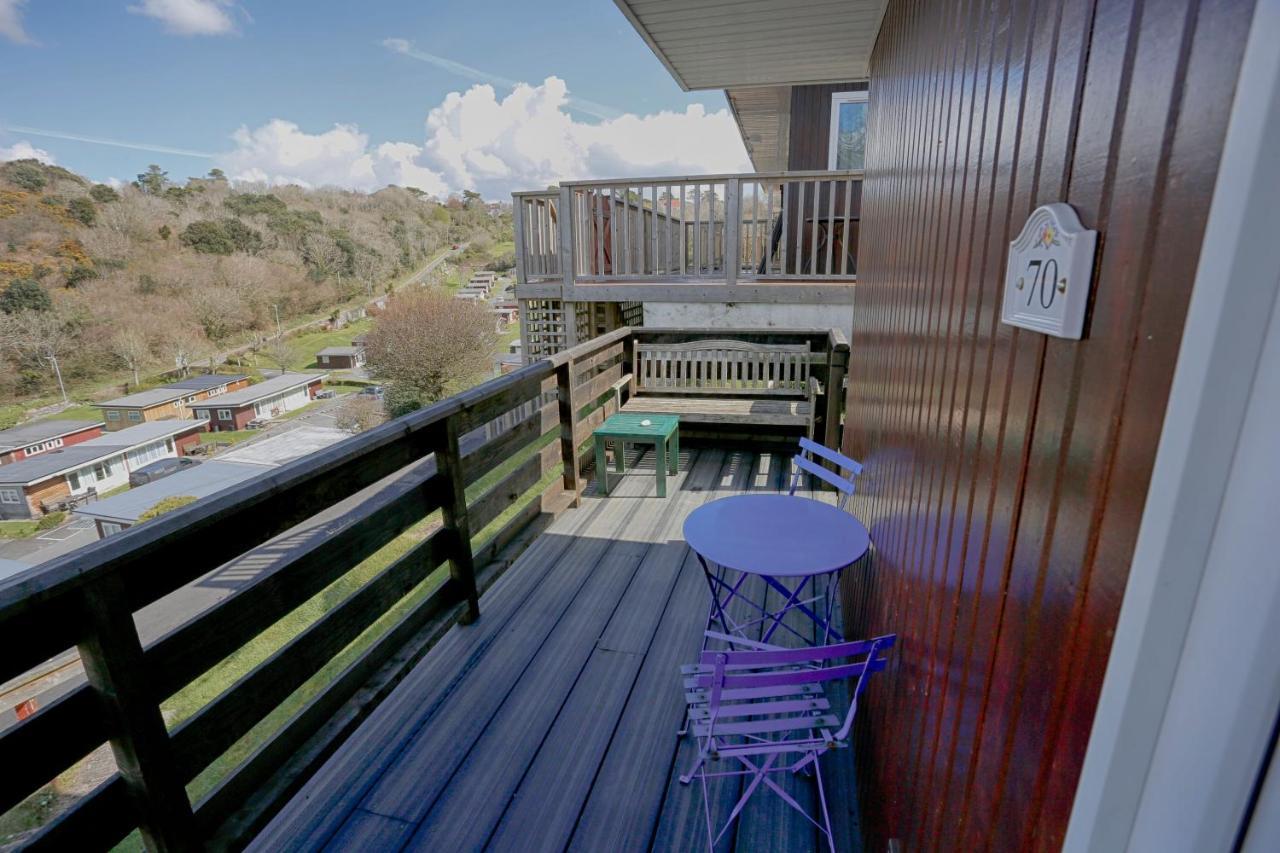 Caswell Beach Chalet 70 Located In Gower Peninsula Swansea Exteriér fotografie